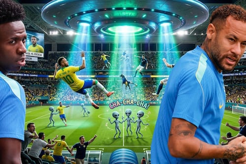 ¿De dónde salió la alocada teoría de la abducción alien en partido de Brasil vs. Escocia?