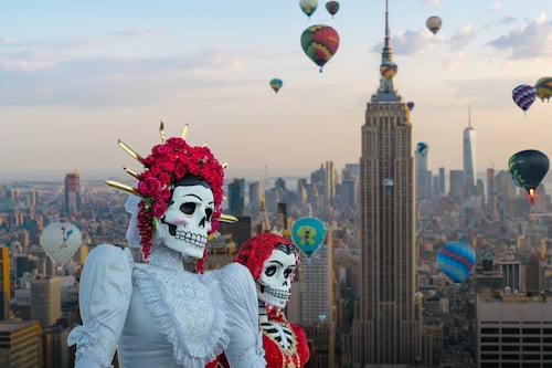 (FOTOS) Catrinas monumentales de Aguascalientes ‘invadirán’ Nueva York y Chicago por Día de Muertos