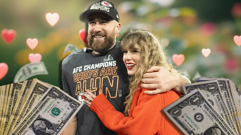 Taylor Swift y Travis Kelce están en selecto grupo: ¿De cuánto es su fortuna juntos y quién tiene más ‘lana’?