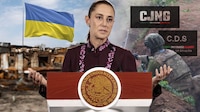 ¿Cártel de Sinaloa y CJNG ‘pelean’ en la guerra de Ucrania? México investiga videos, revela Sheinbaum