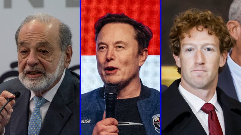 Trump ‘tira’ fortunas de Slim, Musk y Zuckerberg: ¿Cuántos millones perdieron por crisis en las bolsas?