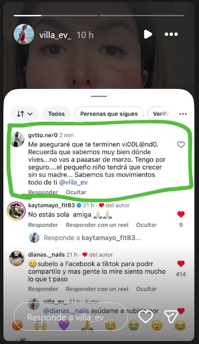 Evelyn Villa recibió amenazas de muerte tras denunciar el asalto. (Foto: Captura)