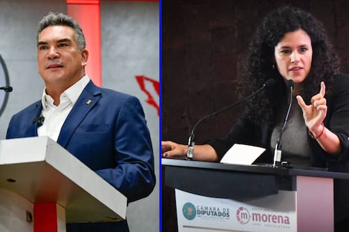 ‘Alito’ Moreno contesta a reto de Luisa Alcalde sobre diputados plurinominales: ‘Estás desesperada’