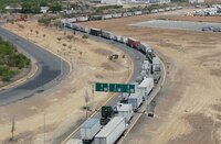 ¿Regresan las filas kilométricas de tráileres? EU cierra puente 1 de Eagle Pass- Piedras Negras