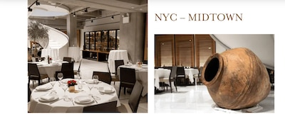 Así es Estiatorio Milos, restaurante donde comió Luis Miguel. (Foto: Captura)