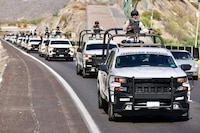Mega operativo de seguridad en carreteras de Guerrero