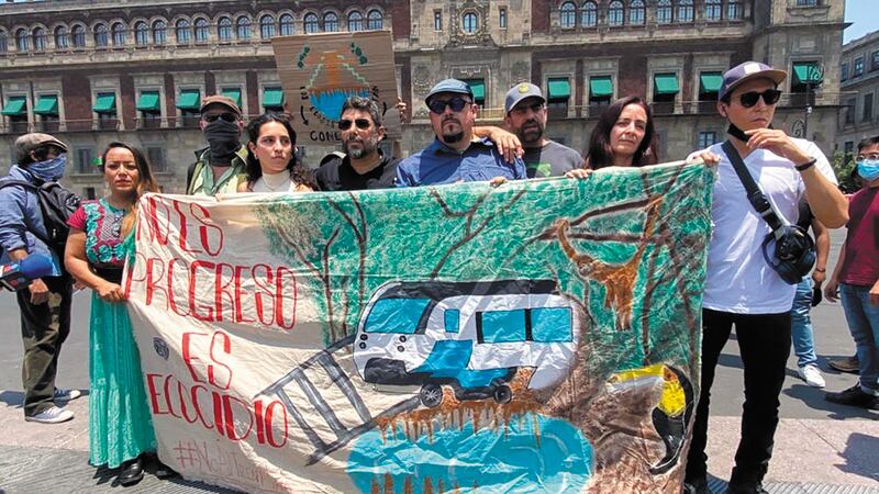 Ambientalistas advierten riesgo de accidente con el Tren Maya