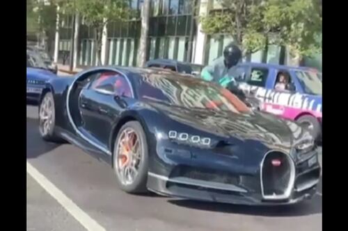 El inusual robo de un Bugatti Chiron en las calles de Londres