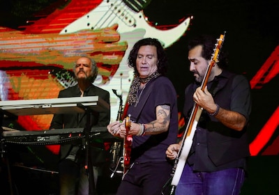 Caifanes no hizo mención de Marcovich en su concierto a pesar de que despertó del coma tras padecer un derrame cerebral. (foto: Cuartoscuro)