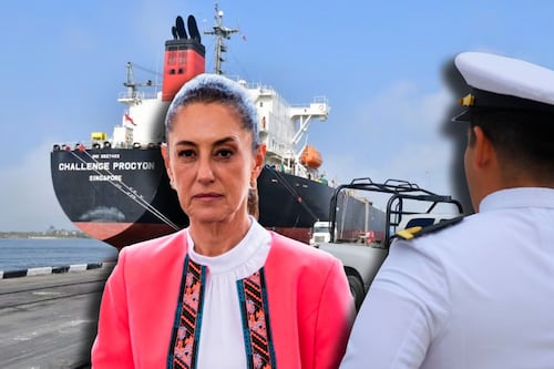 Vicealmirante acusado de huachicol fiscal pide ayuda a Sheinbaum: ‘La Marina acabará con mi carrera’