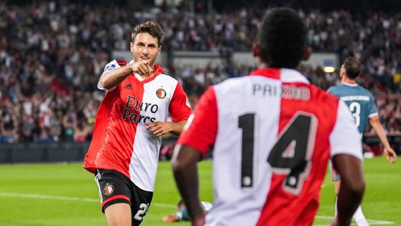 Selección Mexicana: Santiago Giménez anota su gol 14 del año en goleada del Feyenoord