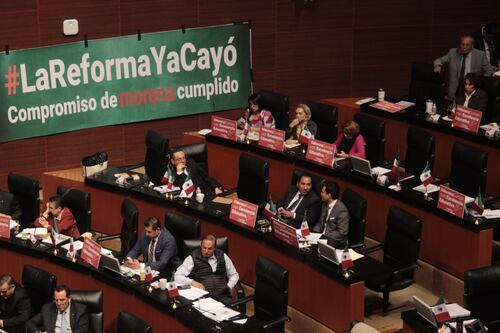 Senado aprueba leyes secundarias de la reforma educativa; pasan al Ejecutivo