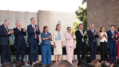 El gobierno de la presidenta Claudia Sheinbaum dio a conocer una serie de planes destinados a aumentar la inversión privada en México (Foto: Presidencia)