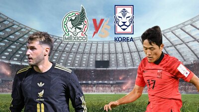 México vs. Corea es el segundo partido amistoso de la gira de preparación de la Selección Mexicana para el Mundial 2026. (Foto: Mexsport/Corea/Selección Mexicana/Freepik)