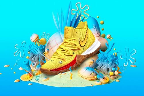 Nike lanza línea de tenis que 'viven en una piña debajo del mar'