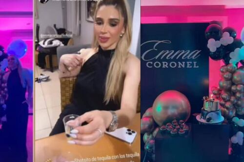 Emma Coronel celebra su cumpleaños: Así fue el ‘fiestón’ con fuegos artificiales