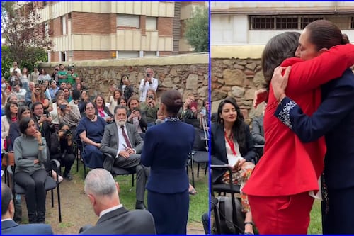 Sheinbaum ‘escucha’ a mexicanos en Barcelona: ‘Fue muy lindo conocer sus testimonios’