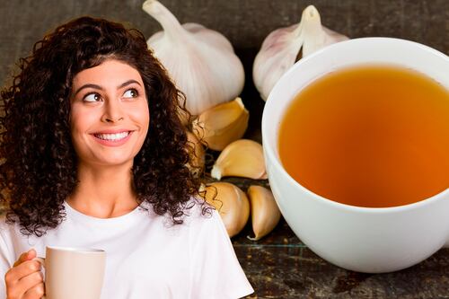 ¿Qué beneficios tiene tomar té de ajo?