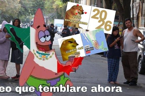 2026, sorpréndeme… ¡Pero no así! Memes para bajar el susto por el temblor de 6.5 HOY