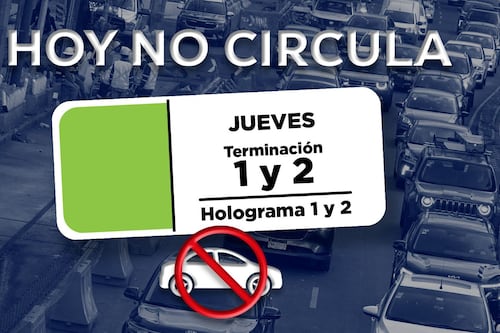 Evita infracciones: ¿Cómo opera el Hoy No Circula para el 23 de abril en CDMX y Edomex?