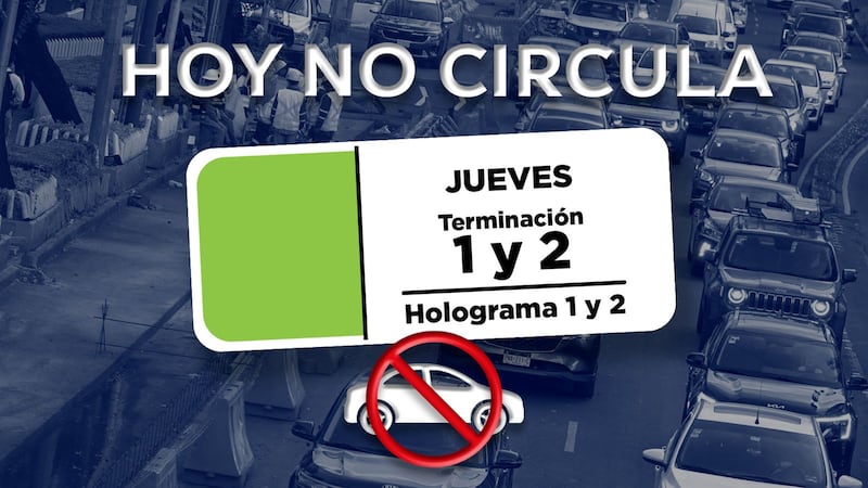 ¿Cómo opera el Hoy No Circula para el 23 de abril en CDMX y Edomex?
