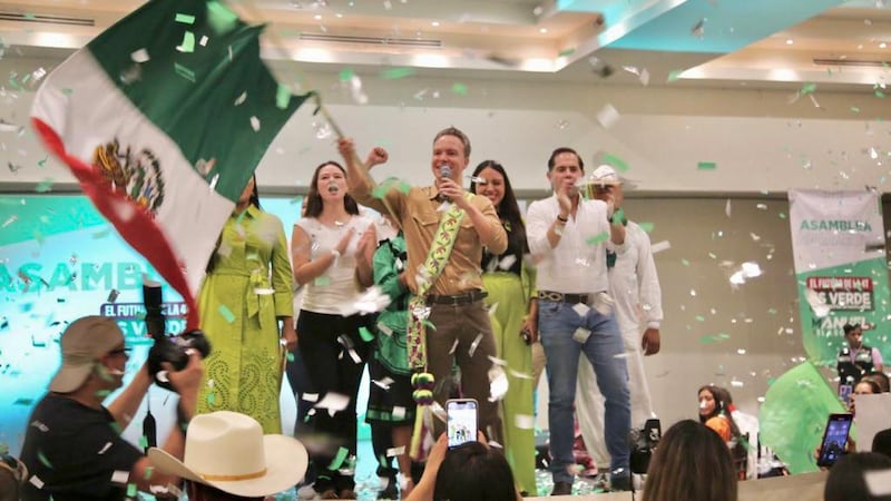 Oigan, ¿y Manuel Velasco? Esto ha hecho la ‘corcholata’ del Verde en sus giras