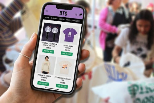 ‘Amedrentó a alguien de la fila’: ARMY denuncia amenazas y reventa en puestos de mercancía de BTS