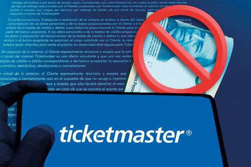 ‘No existirá reembolso’: Ticketmaster añade ‘términos y condiciones’ en cancelación de festivales