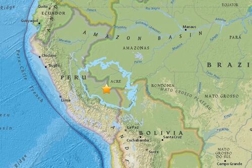 Sismo de 7.1 sacude el sureste de Perú