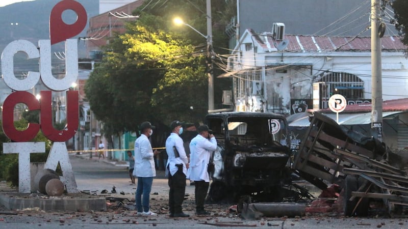 Atentado en Colombia a 6 días de la toma de protesta de Abelardo de la Espriella deja 11 heridos