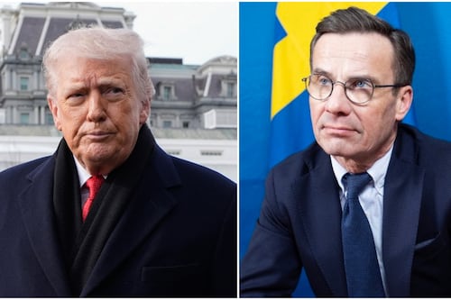 Suecia responde a la amenaza de aranceles de Trump y defiende Groenlandia: ‘No nos dejaremos chantajear’