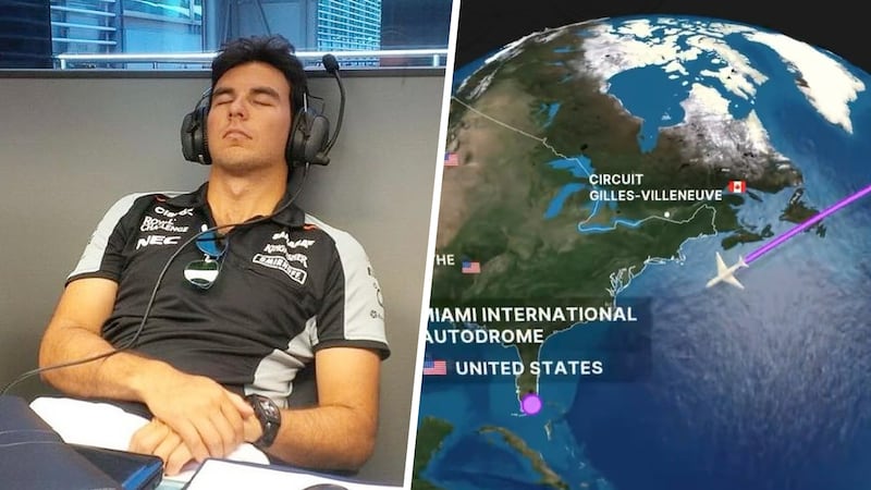 De Azerbaiyán a Miami: ¿Cómo soportan el jet lag los pilotos de F1 y cuánto viajan al año?