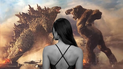 Kaylee Hottle murió a los 19 años, participó en las dos películas de 'Godzilla vs. Kong'. (Foto: WB/Press/Chatgpt)