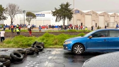 Un hombre fue atropellado y dos heridos de bala en Palmillas, al norte de Toluca.