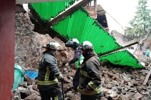 Barda colapsa y afecta refugio ‘Milagros Caninos’: hay tres perros muertos y se rescataron 5 con vida