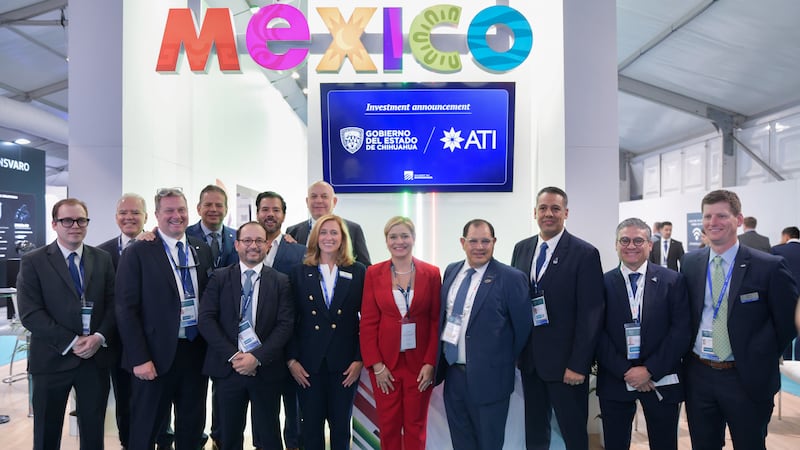 Maru Campos anuncia inversión por 80 mdd de ATI en Chihuahua