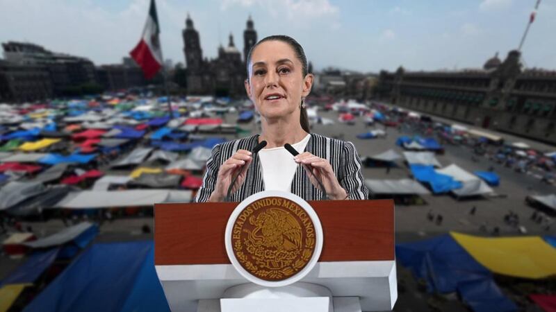 Claudia Sheinbaum no batea a la CNTE: ‘No cerramos la puerta del diálogo’