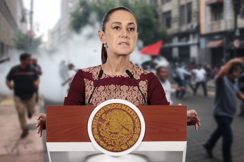 ‘¿Qué preguntó el INEGI?’: Sheinbaum cuestiona datos sobre desplazamiento forzado en México