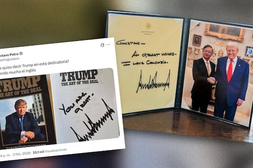 ‘¿Qué me quiso decir? No entiendo mucho inglés’: Trump y Petro ‘hacen las paces’ en la Casa Blanca