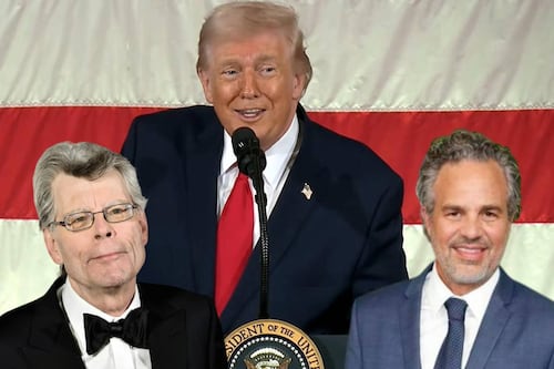 Mark Ruffalo, Stephen King y más: Famosos critican a Donald Trump tras ataque de EU a Irán