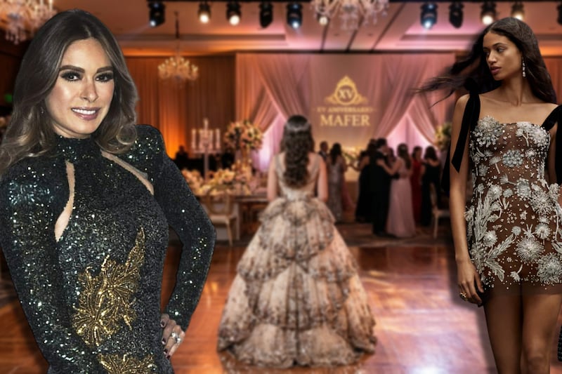 Inspirado en el Art Nouveau: ¿Cómo es y cuánto cuesta el vestido que Galilea Montijo usó en los XV de Mafer?