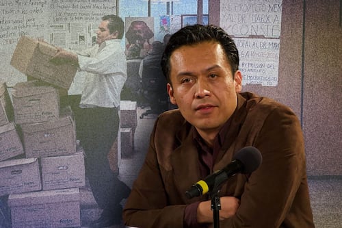 FOTOS: Así fue el desalojo de la oficina de Marx Arriaga de la SEP