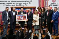 Economía y Lotería Nacional difunden el XV Aniversario de El Buen Fin, evento comercial más importante de México