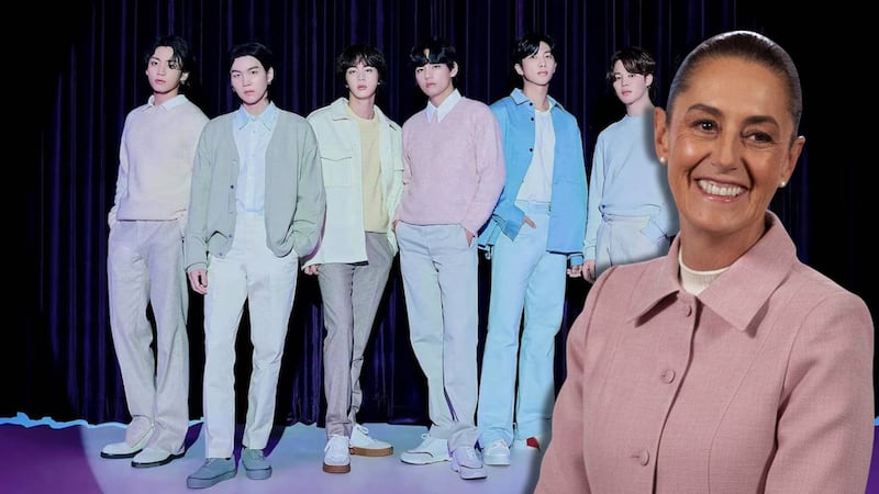 Corea responde petición de Sheinbaum de más conciertos de BTS en México: ‘Ahí vamos’