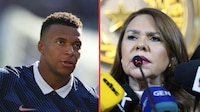 “Hijo de p*ta”: Celeste Amarilla vuelve a lanzar insultos contra Mbappé ahora desde el Senado