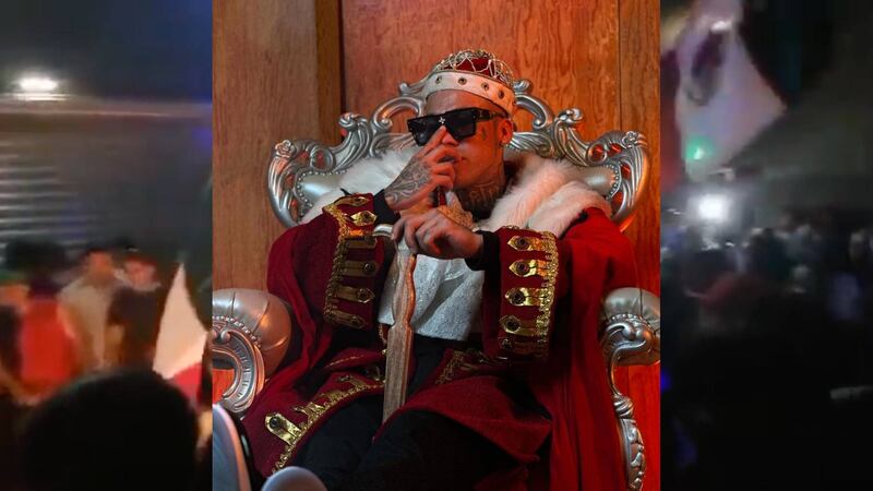 Dispersan a balazos velada en honor a Lefty SM en Sonora, rapero que fue asesinado a tiros en su casa