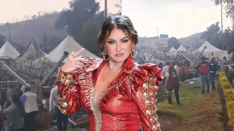 ¿Qué pasó en la GAM? Hay 7 heridos por caída de estructura para concierto de Alicia Villarreal