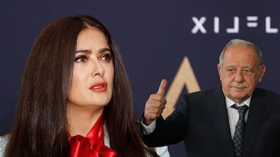 El papá de Salma Hayek siempre mostró su apoyo en la carrera como actriz de su hija. (Foto: Cuartoscuro)