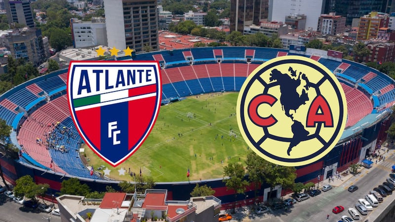 ¿Partido doble? América y Atlante tienen juegos empalmados en el Estadio Ciudad de los Deportes