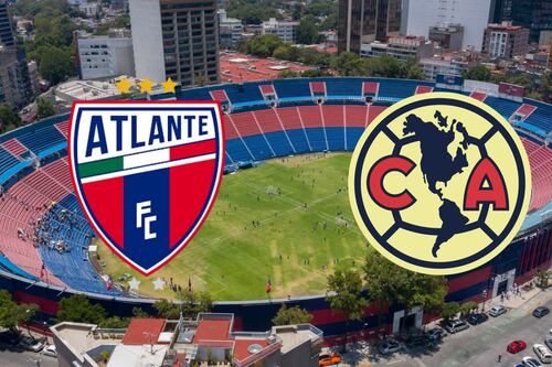 ¿Partido doble? América y Atlante tienen juegos empalmados en el Estadio Ciudad de los Deportes